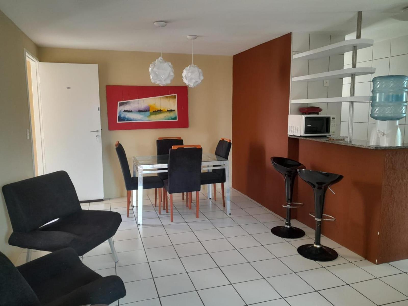Cond Costa Do Sol Ap 2 Dormitorios Com Piscina Форталеза Стая снимка
